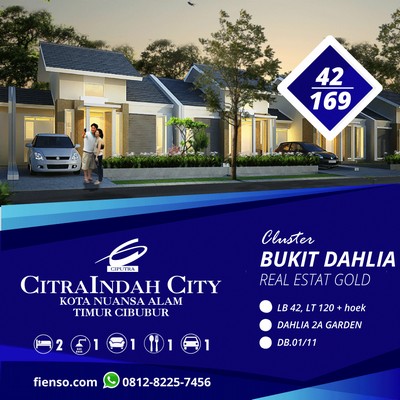 42/169 Dahlia 2A Garden DB.01/11, CitraIndah City