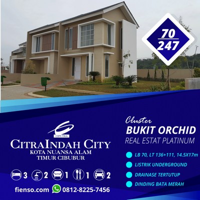 rumah contoh orchid 70/247