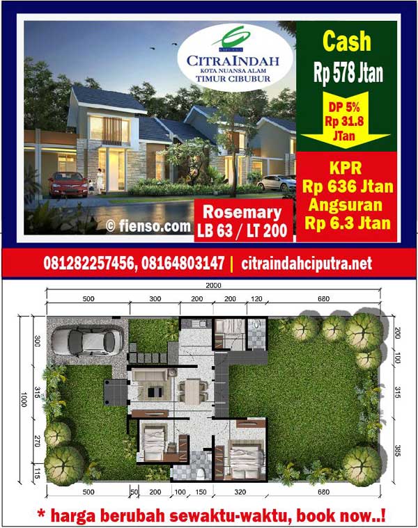 Rosemary, citra indah, fienso