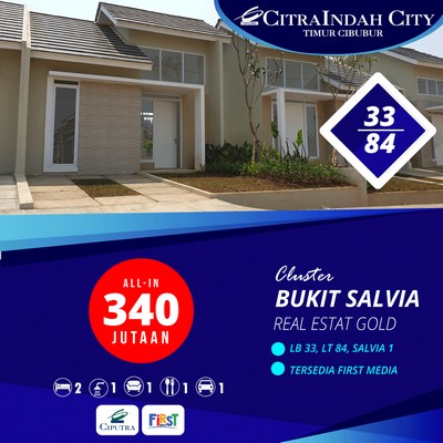 Salvia 1, 33/84, 6x14m, CitraIndah City