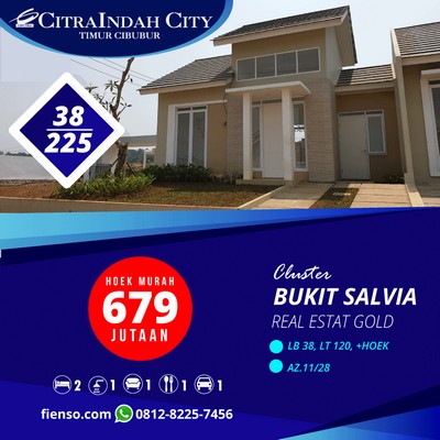 Salvia 4 Hoek 38/225, CitraIndah CIty