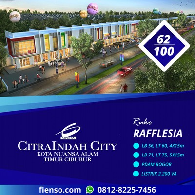 ruko rafflesia citraindah city